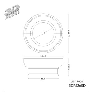 Sütun 3DP5260D