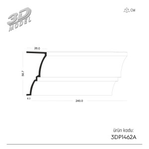 Jamb 3DP1462A