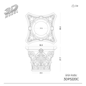 Sütun 3DP5220C